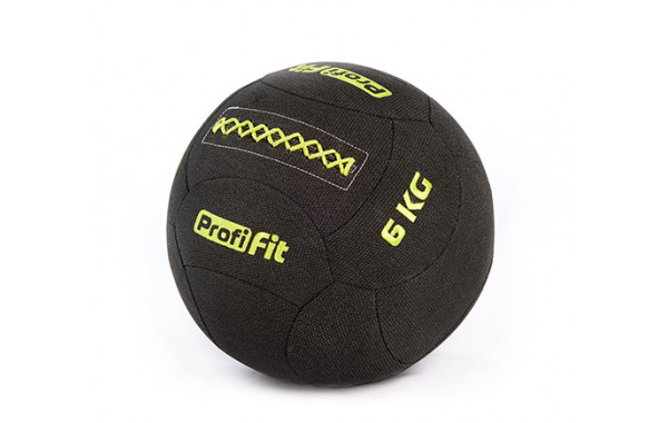 Медицинбол набивной кевларовый (Kevlar Wallball) Profi-Fit 6 кг 600_380