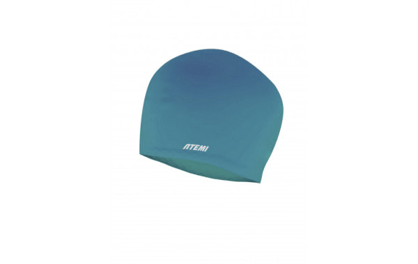 Шапочка для плавания Atemi long hair cap Green river TLH1GR бирюзовый 600_380