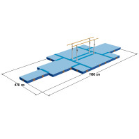 Набор матов "Бейсик" для брусьев "Мельбурн"  SPIETH Gymnastics 1565873