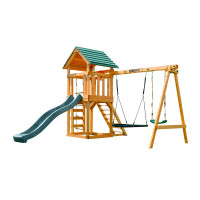 Детский игровой комплекс Unix Kids (6 in 1) PLU6IN1DG Dark Green