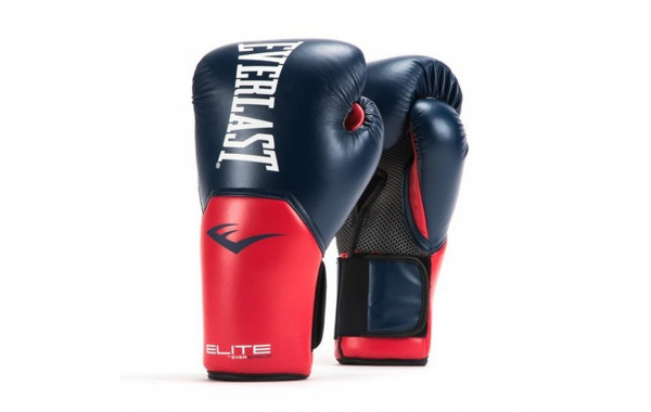 Перчатки тренировочные Everlast Elite ProStyle 8 oz син/красн P00001203-8 600_380