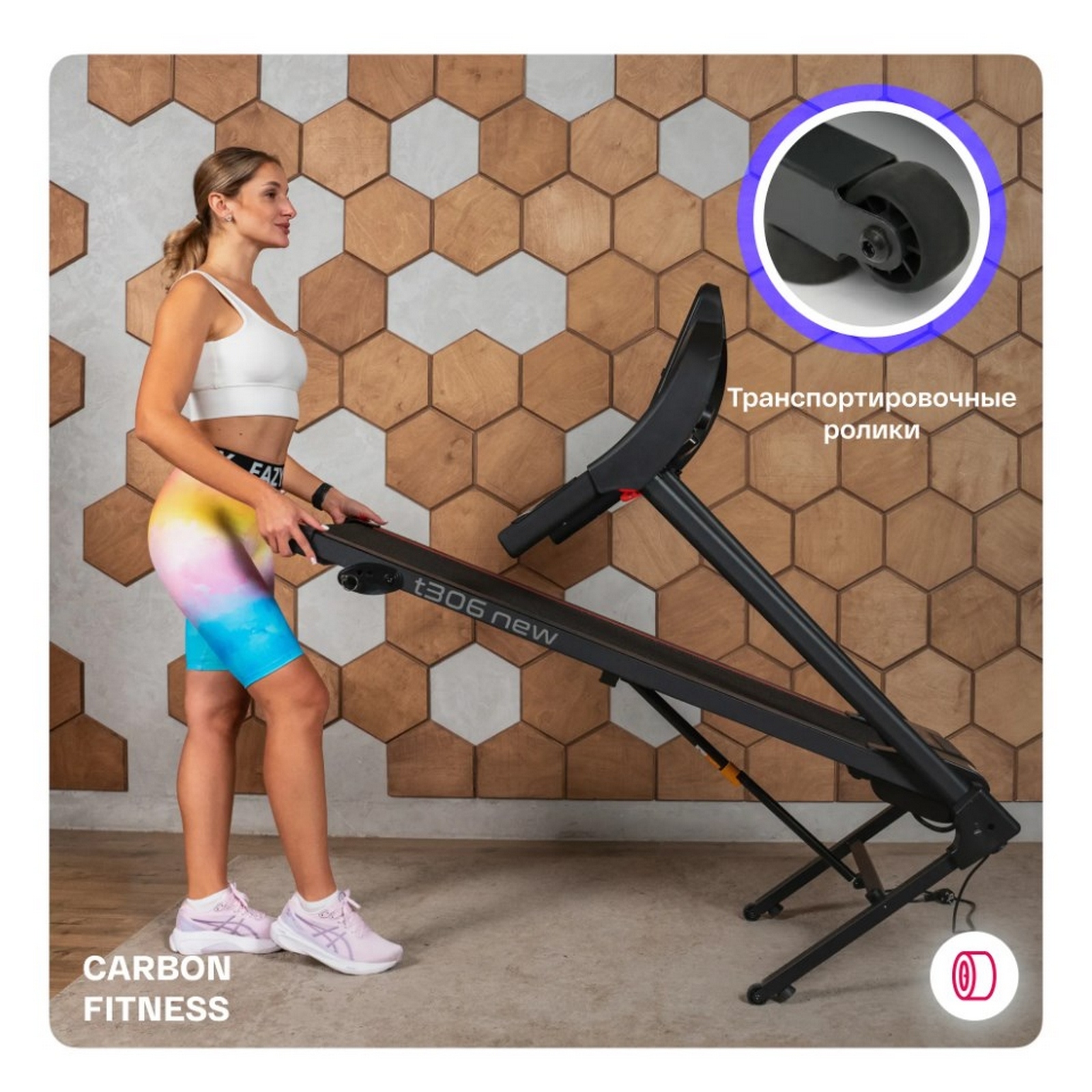 Беговая дорожка домашняя Carbon Fitness T306_NEW 1600_1600