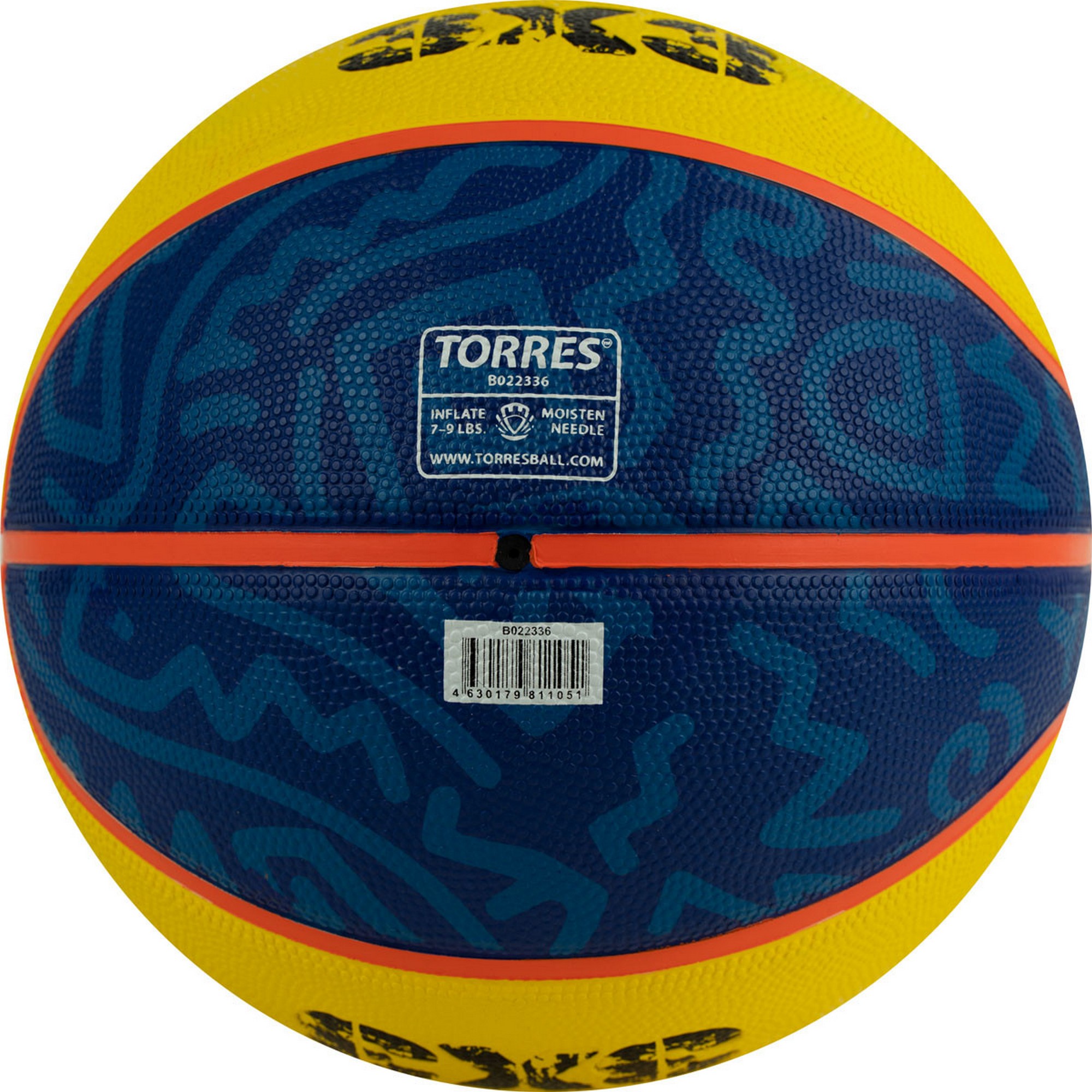 Мяч баскетбольный Torres 3х3 Outdoor B022336 р. 6 2000_2000