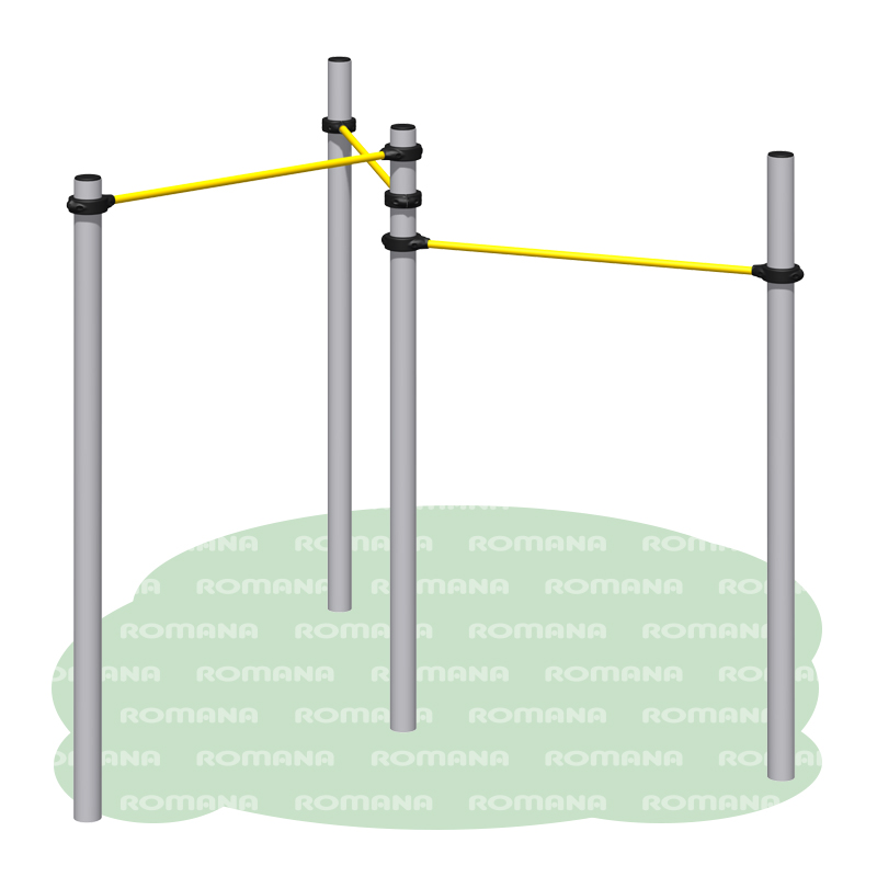 Турник тройной Romana 501.55.01 800_800