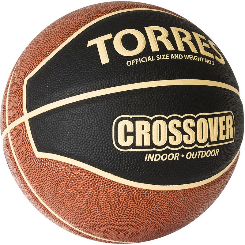 Мяч баскетбольный Torres Crossover B32097 р.7 800_800