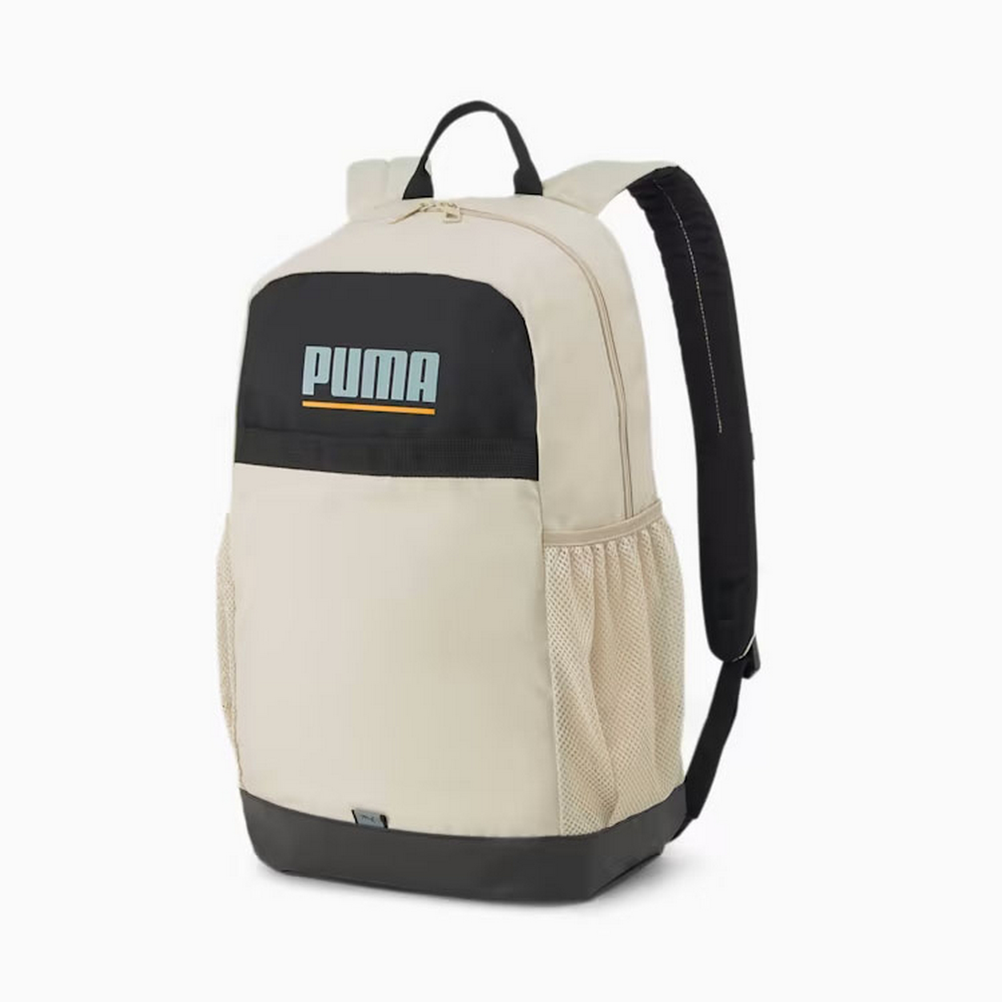 Рюкзак спортивный 47x32x14см, 21л Puma Plus Backpack 09034605 Бежевый 2000_2000