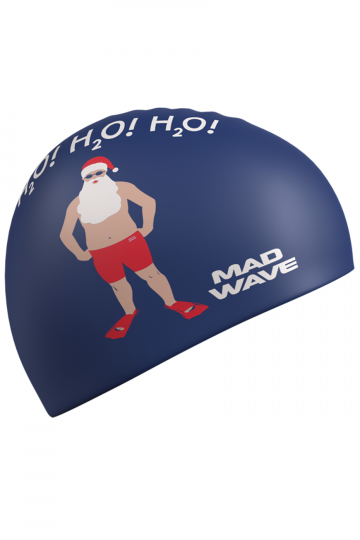 Силиконовая шапочка Mad Wave Happy New Year M0554 29 0 04W 360_540