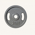 Диск металлический 20кг Johns DR71027 -20G серый 120_120